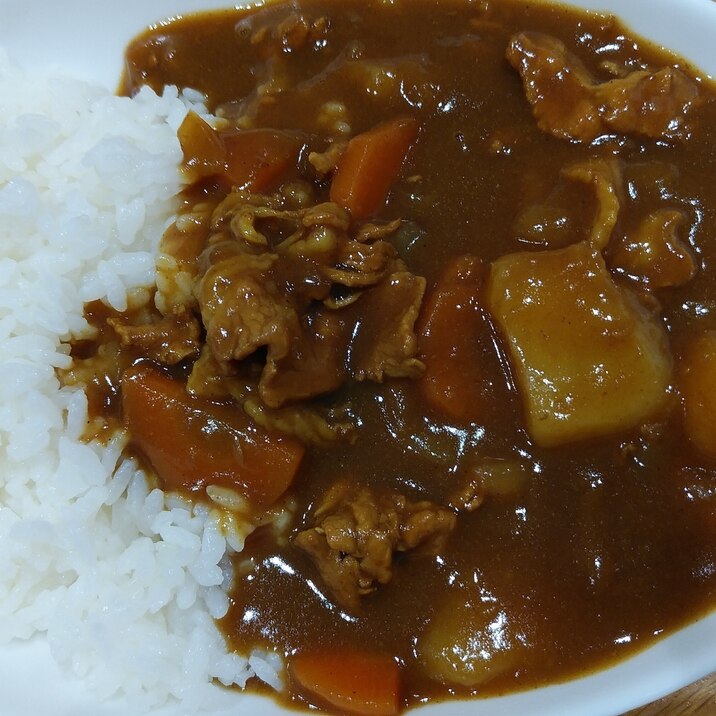 豚肉カレー